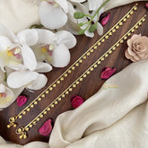 Vriksham Designer  Gold Look Alike Bridal Anklets-G17804